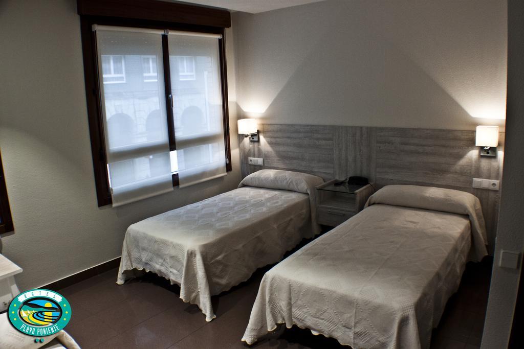 Hotel Playa Poniente Gijón Esterno foto