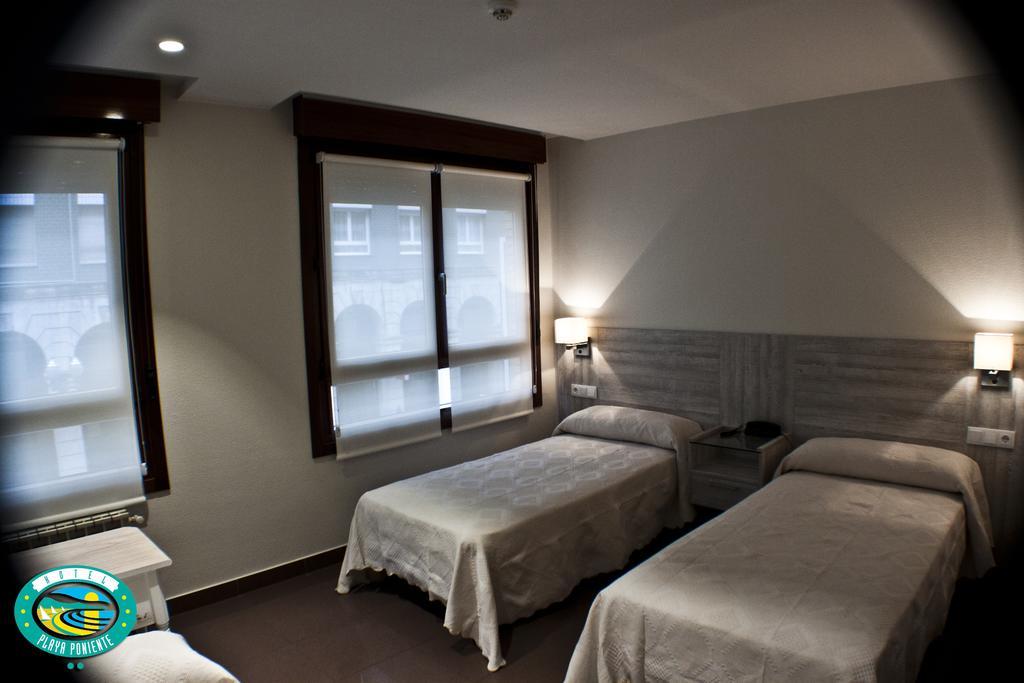 Hotel Playa Poniente Gijón Esterno foto