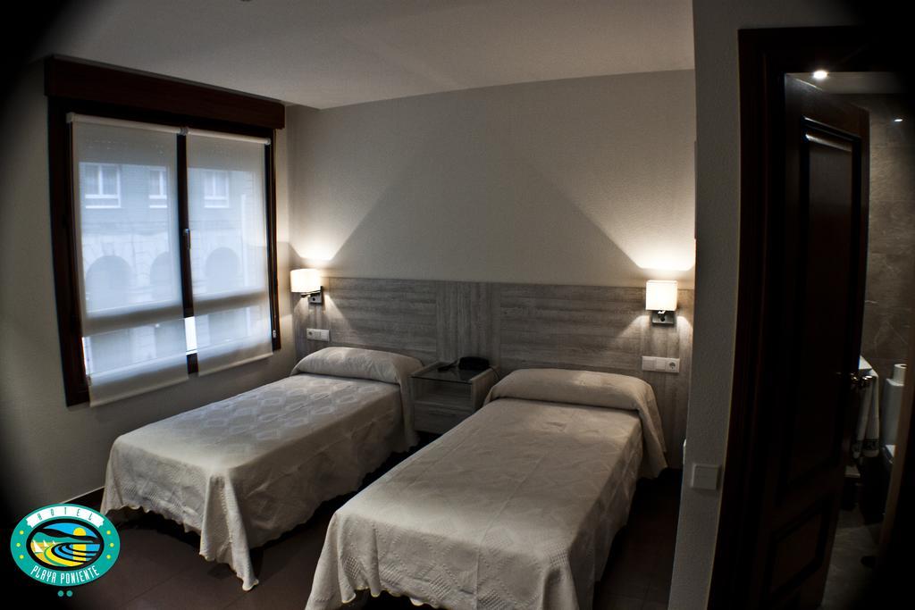 Hotel Playa Poniente Gijón Esterno foto